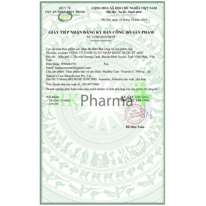 Vitamin C Healthy Care - Viên nhai Vitamin C Úc (Mẫu Mới) | BigBuy360 - bigbuy360.vn