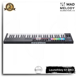 Novation Launchkey 61 MK3 USB MIDI Controller [đàn soạn nhạc 61 phím Launchkey thế hệ 3 mới nhất, NEW - chính hãng]