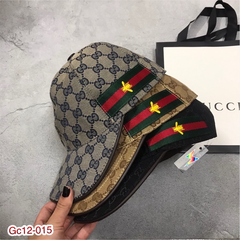 Mũ viền vải ong thêu 3 màu truyền thống