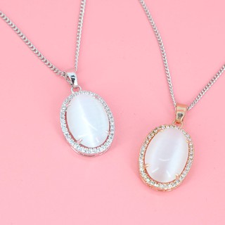 Dây chuyền vòng cổ mặt đá - LD002 + D345