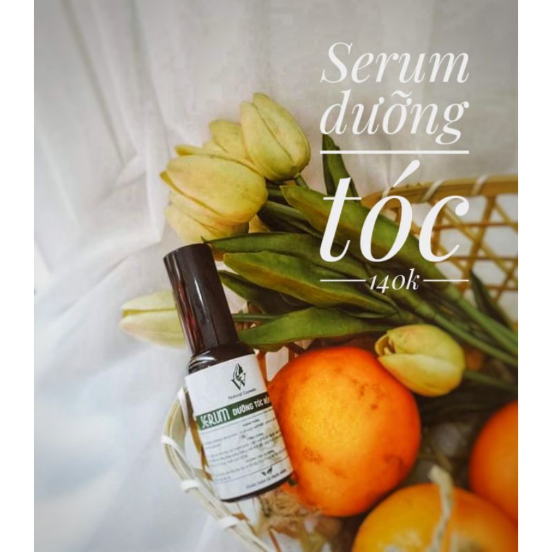 SERUM_dưỡng tóc vào nếp, óng mượt