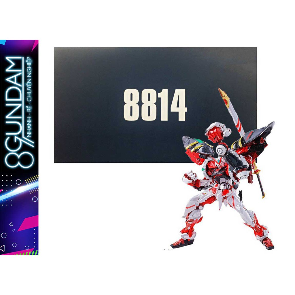 Mô Hình Lắp Ráp Gundam MG Astray Red Frame + Powered Red &amp; 150 Gerbera Straight 8814 (Daban)