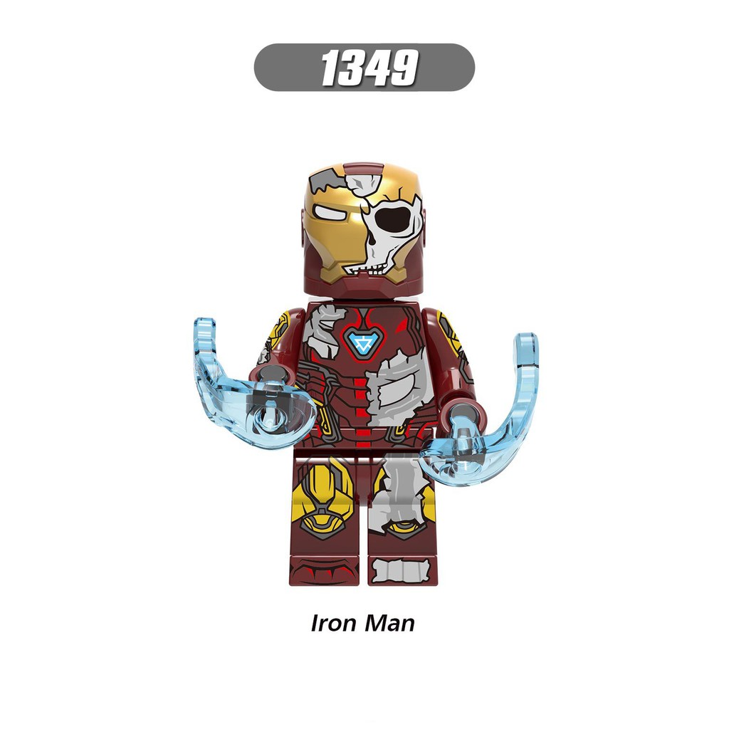 Minifigures Các Nhân Vật Trong Spider Man Far From Home Fire Elemental Wind Element Lizard Iron Man Mẫu Mới X0268