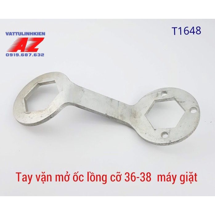 Tay vặn mỏ ốc 36,38 lồng máy giặt cửa đứng