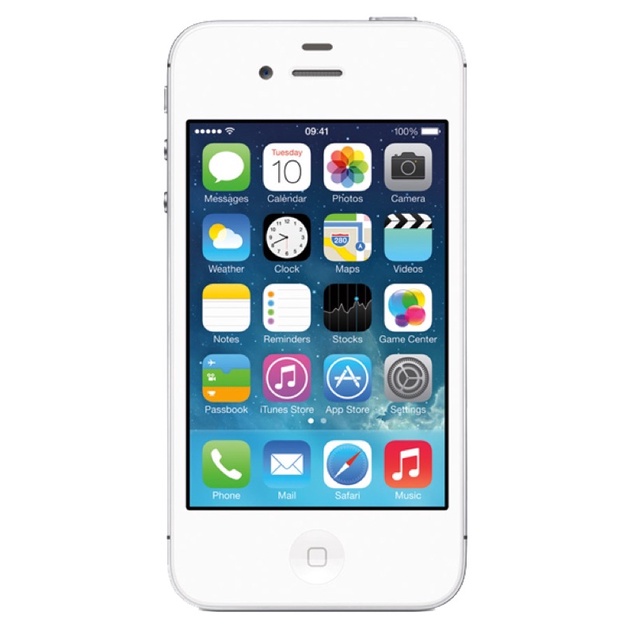 Điện thoại táo IP4 - 8/16/32Gb IOS 5/6/7/8 . Lắp sim nghe gọi lướt mạng cơ bản Hỗ trợ tải ứng dụng