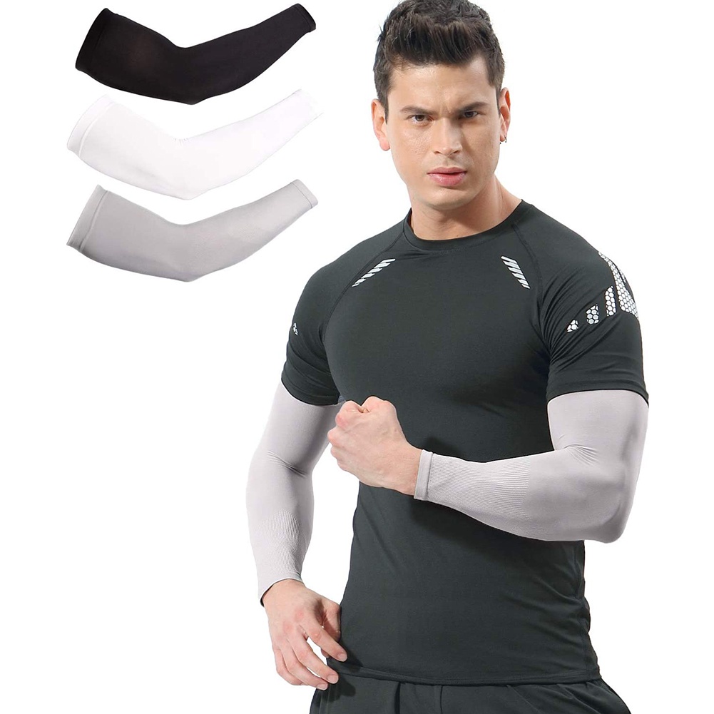 1 Đôi Găng Tay Chống Nắng Tia UV Bảo Vệ Toàn Thân Dùng Khi Đạp Xe Ngoài Trời