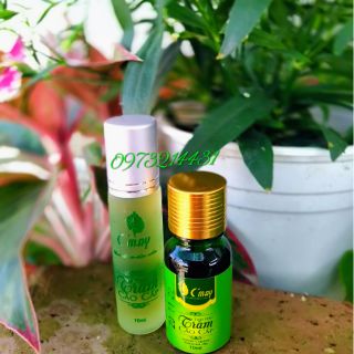 Combo 2 lọ tinh dầu tràm cao cấp dạng bi lăn và nhỏ giọt
