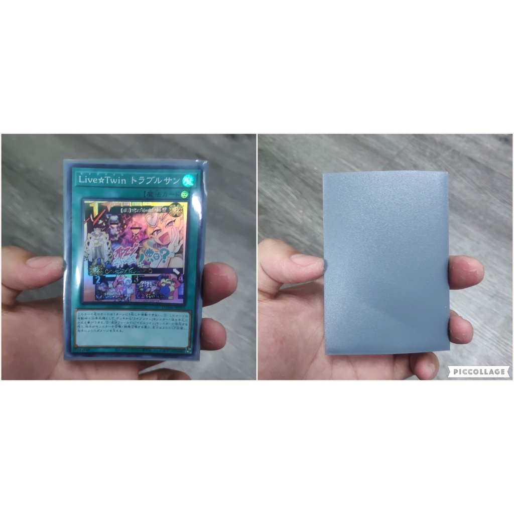 [ Dưa Hấu Yugioh ] Bọc thẻ bài Yugioh Size sleeve nhám dành cho Yugioh Vanguard nhiều màu sắc  - 60 cái - Bọc bài Yugioh