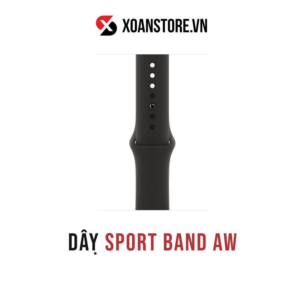 Dây đeo cao su Sport band Apple Watch 38 | 40 | 42 | 44mm cao cấp cho Series 1 2 3 4 5 6