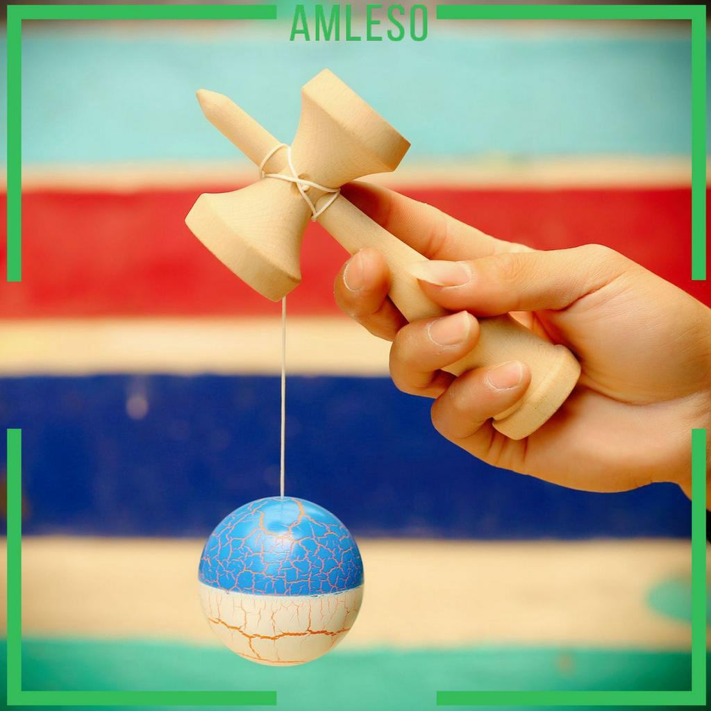 Đồ chơi bóng gỗ tung hứng Kendama khéo léo sơn toàn bộ thể thao giải trí ngoài trời