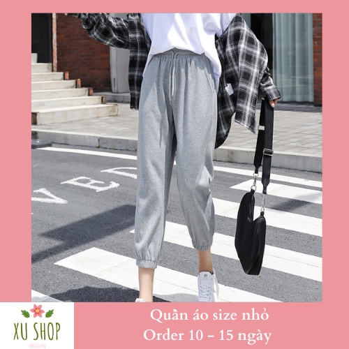 Order. Quần jogger size nhỏ cho từ 1m45