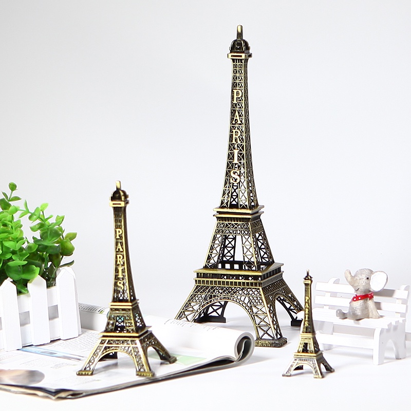 Selens Mô Hình Tháp Eiffel Paris Sáng Tạo Dùng Làm Đạo Cụ Chụp Ảnh Trang Sức / Mỹ Phẩm