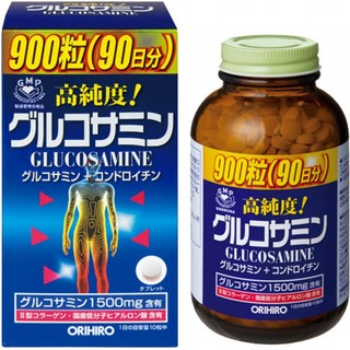 Viên uống bổ sung Glucosamine ORIHIRO Nhật Bản giảm đau xương khớp 900 viên