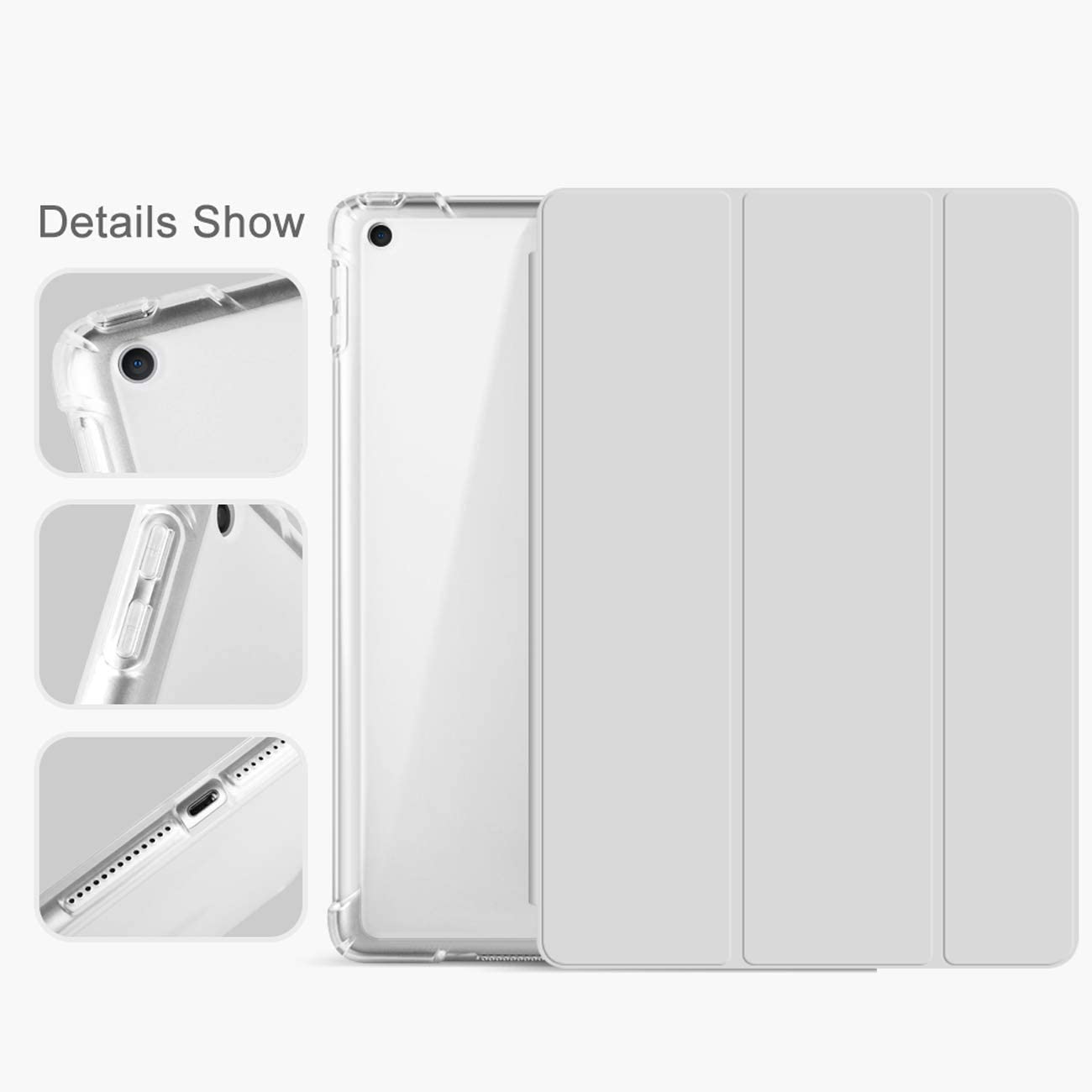 Bao da iPad Air air 4 air 2 3 pro 10.5 11 8th 10.2 2020 retina cover,Auto Sleep Cover for ipad case Air 1 2013 Cases Khe cắm bút