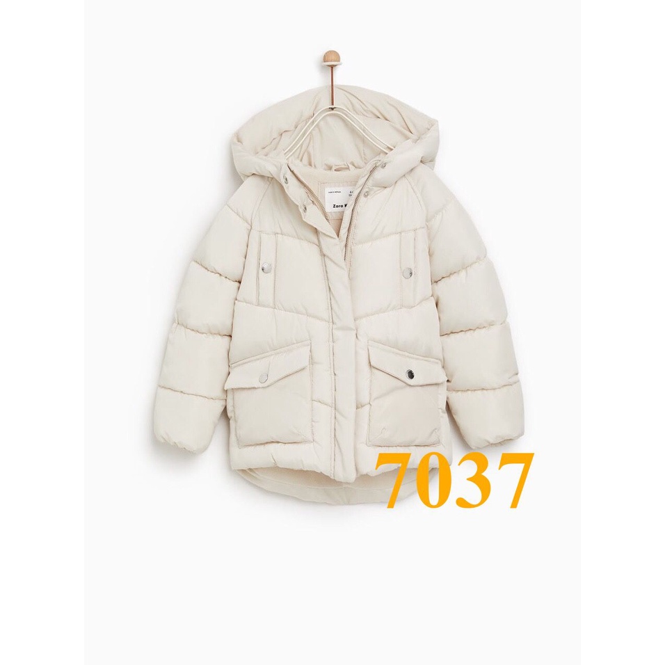 SALE 295K * Mã 7037: Phao bé gái đại 3 lớp dày dặn lót nỉ siêu đẹp, hàng có 5 màu, mẹ con mặc đôi rất đẹp. VNXK