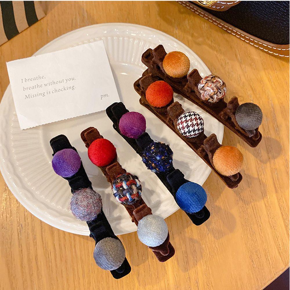 Kẹp Tóc Bện Phong Cách Pháp Cổ Điển Thời Trang Cho Nữ