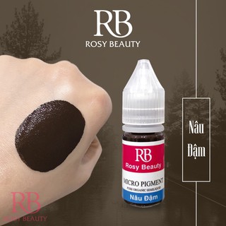 Mực phun xăm mày mí Rosy nhanh bám bong đậm