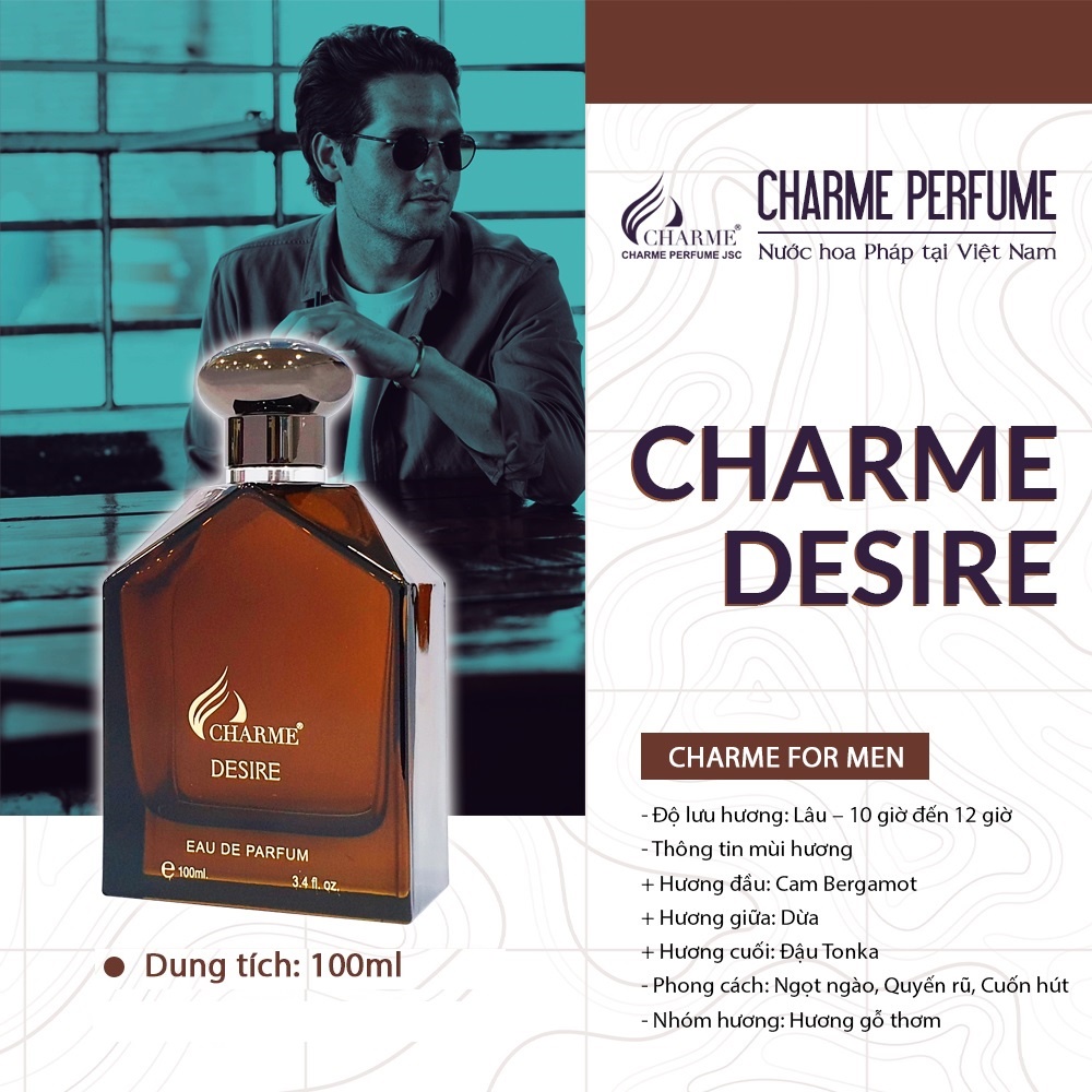 Nước hoa Charme Desire 100ml