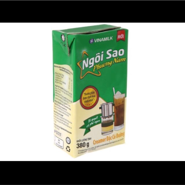 Sữa Đặc Ngôi Sao Phương Nam Hộp Giấy 380g