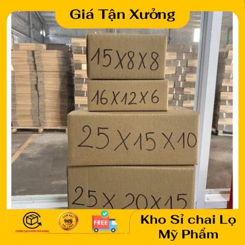 Hộp Carton Giá Rẻ ❤ TRÙM SỈ ❤ [16x12x6] Thùng Hộp Carton Đóng Gói Hàng , phụ kiện du lịch