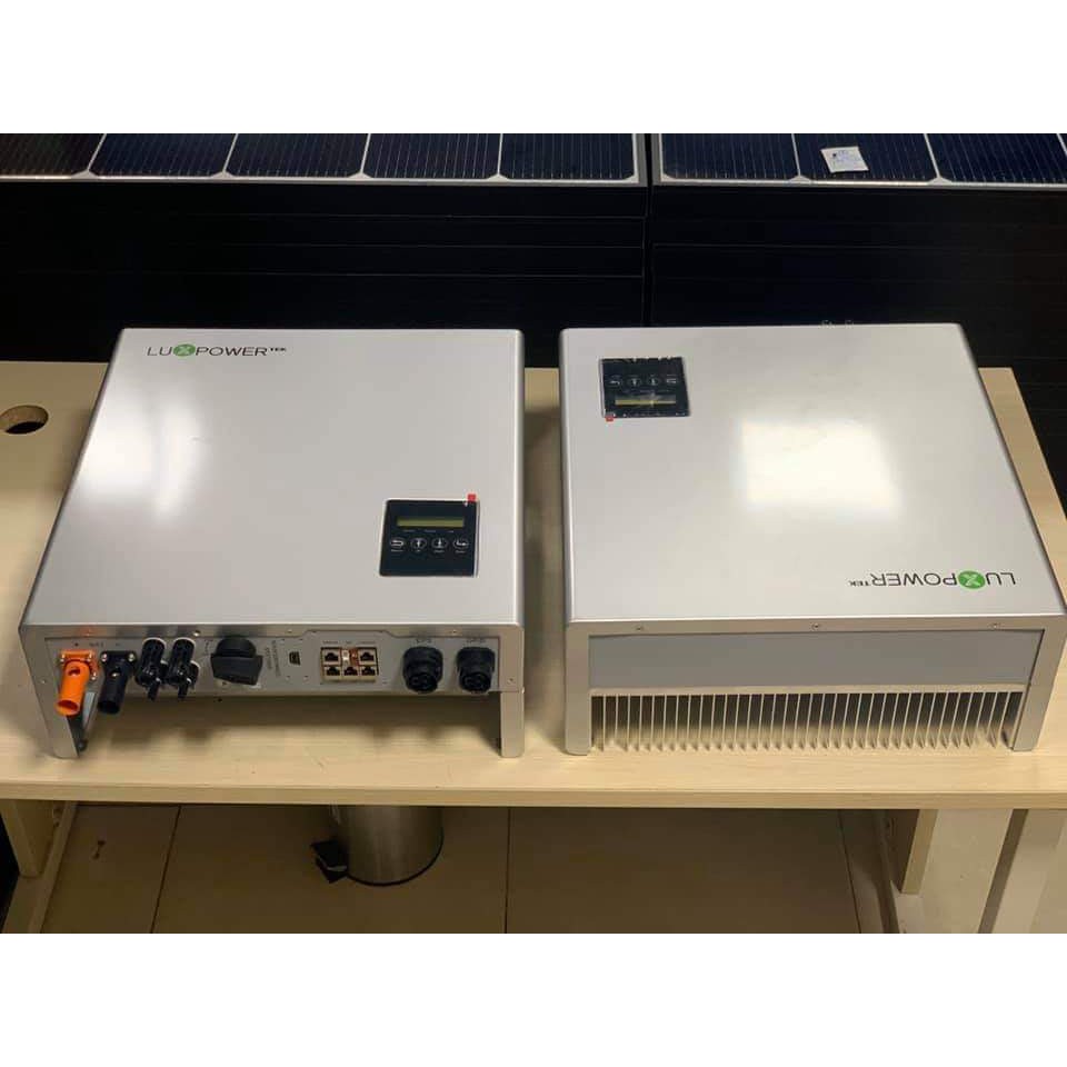 Bộ biến tần hòa lưới điện nặng lượng mặt trời LUXPOWER 5KW Hybrid Inverter Parallel