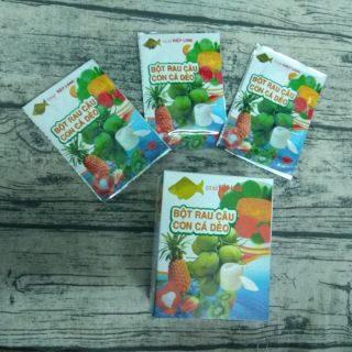 Bột rau câu con cá dẻo 12g