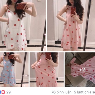 Váy 2 dây mặc nhà
