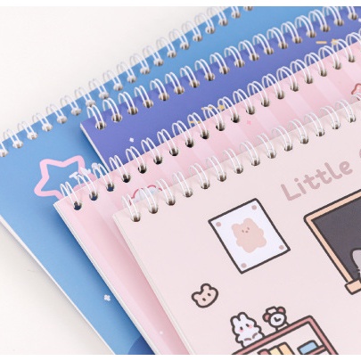 Sổ lò xo lưu trữ washi sticker sổ chiết Adventure travel kích cỡ A4 A5 | BTS014