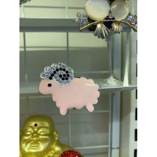 Trang trí kẹp khe gió - đính đá cao cấp