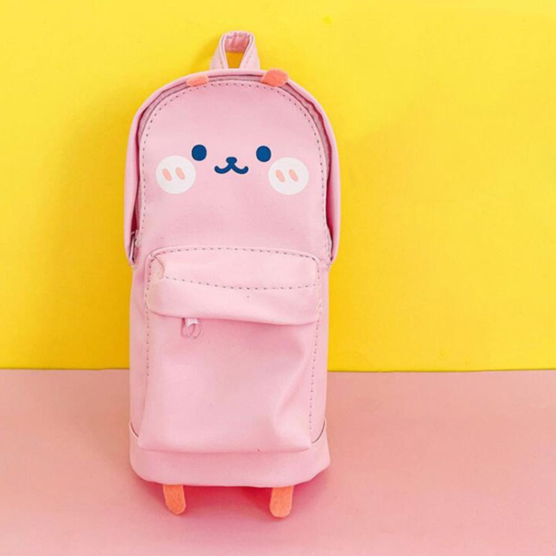 Túi Đựng Bút Chì Hai Ngăn Sức Chứa Lớn Có Khóa Kéo Chống Thấm Nước Cho Nữ