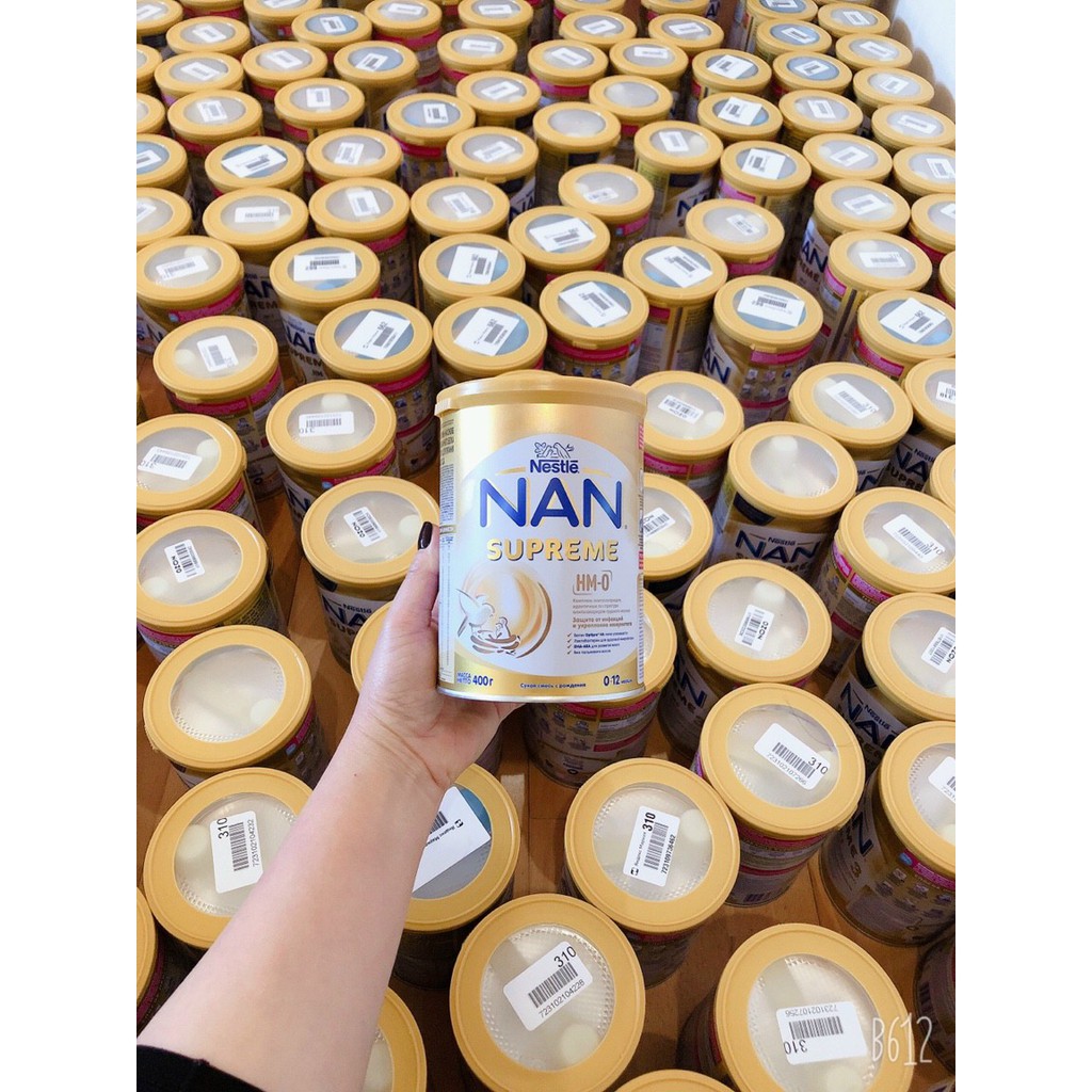 Sữa Nan Vàng Supreme HMO Nga 400g và 800g thanh ly móp nhẹ