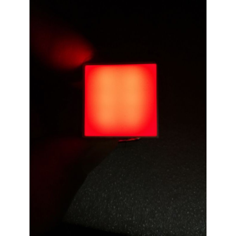 LED vuông 22x22x8 mm 2 chân cắm