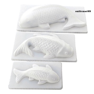 Khuôn nhựa làm bánh tạo hình cá chép sáng tạo