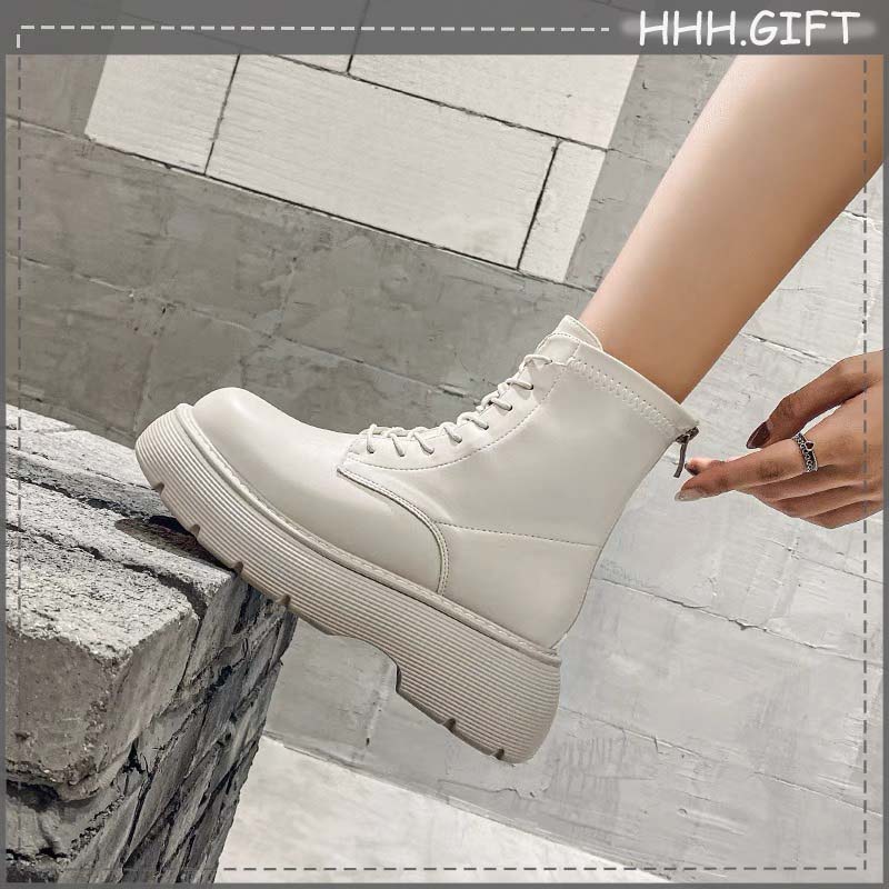 Order Boots Martin da mềm phong cách Anh cho mùa đông mới nhất 2021, hàng quảng châu loại đẹp