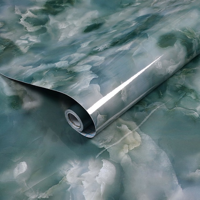 [Mã LIFEHLDEC giảm 10% đơn 99k] 5M giả đá tráng nhôm keo sẵn khổ 60 cm