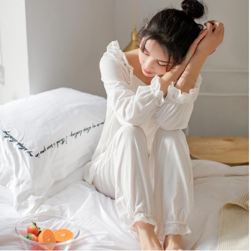 Bộ đồ tiểu thư công chúa chất cotton lụa cực xinh {Sẵn Hàng}