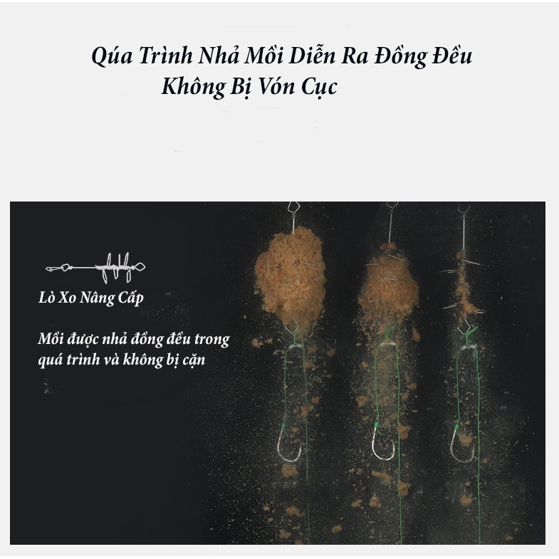 Trục Săn Hàng Lò Xo Nâng Cấp Linnhue_ Thẻo Săn Hàng Câu Cá