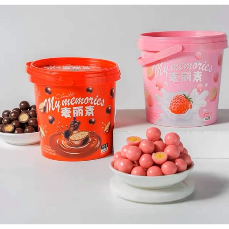 KẸO SOCOLA XÔ MY MEMORIES SIÊU HOT TREND - Lùn Con Food