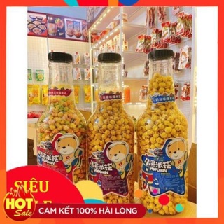 Bỏng ngô siêu to khổng lồ 😋 Nặng gần 1kg, cao 53cm 🎉
