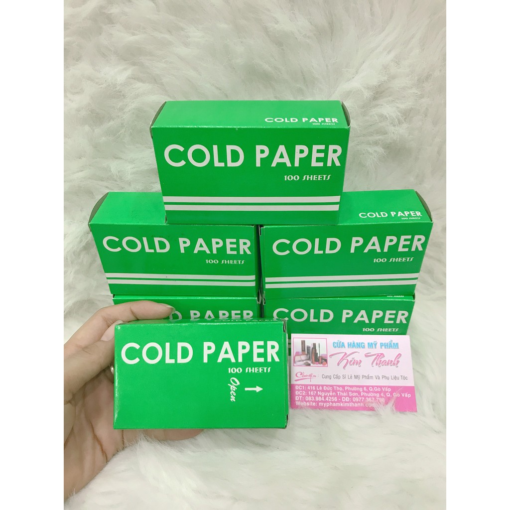 GIấy uốn lạnh cold paper
