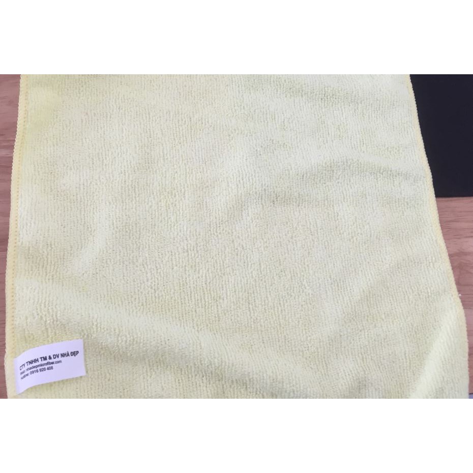 Khăn lau đa năng 25x25 microfiber (2 cái)