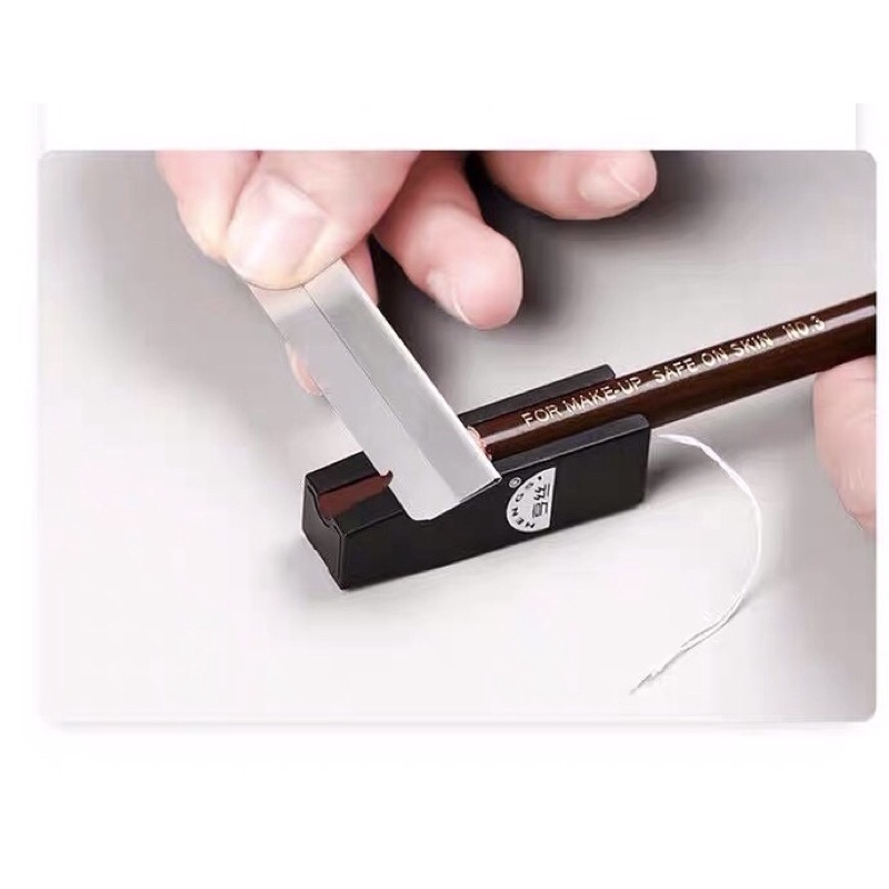 Set Dụng Cụ Khuôn Gọt Vót Đầu Chì Xé Kẻ Mày + Lưỡi Dao Gọt
