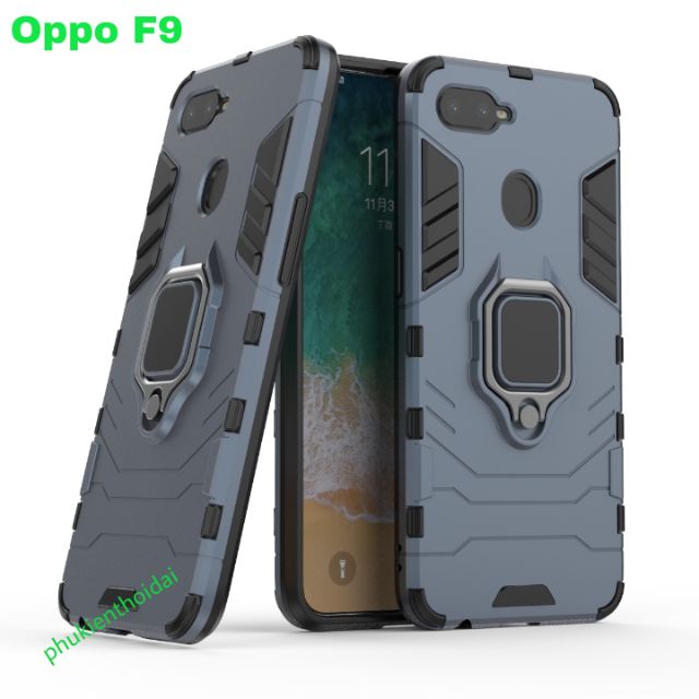 Ốp lưng Oppo F9 💝FREESHIP Từ 50k💝 chống sốc Iron Man Iring Cao cấp