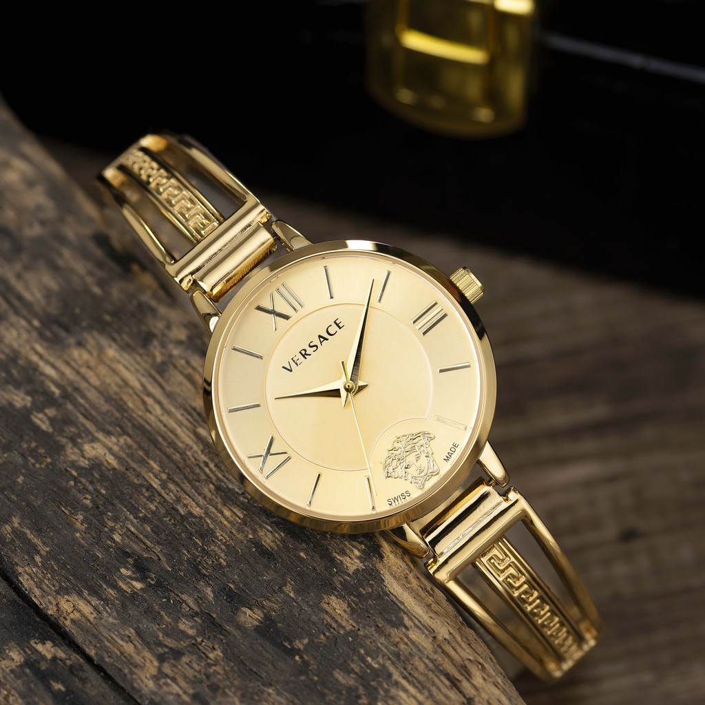 Đồng hồ nữ VS02 màu vàng gold 18K cao cấp fullbox DHN224