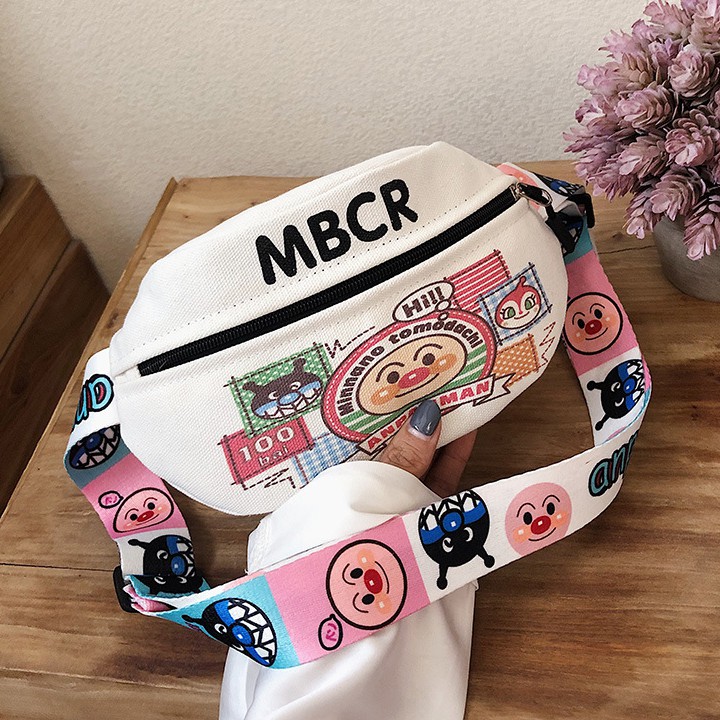 Túi bao tử vải đeo chéo nữ Hàn Quốc giá rẻ Hot 2020 TM10 | BigBuy360 - bigbuy360.vn