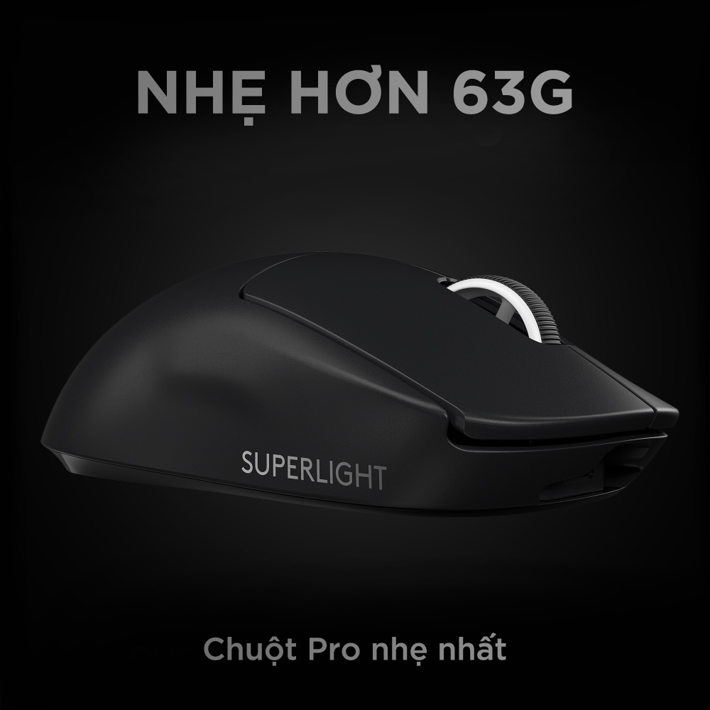 Chuột game không dây Logitech G Pro X Superlight  - Chính Hãng Bảo hành 24 Tháng Mới 100%