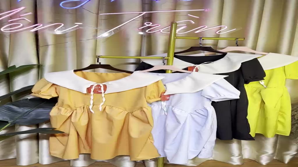 Váy nữ V15 babydoll vintage, Đầm xòe ulzzang cổ bèo tiểu thư tay bo chun hàn quốc | BigBuy360 - bigbuy360.vn