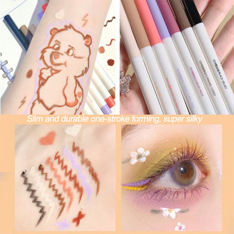 Bút kẻ mắt SUAKE dạng gel mềm mịn lâu trôi không thấm nước cao cấp