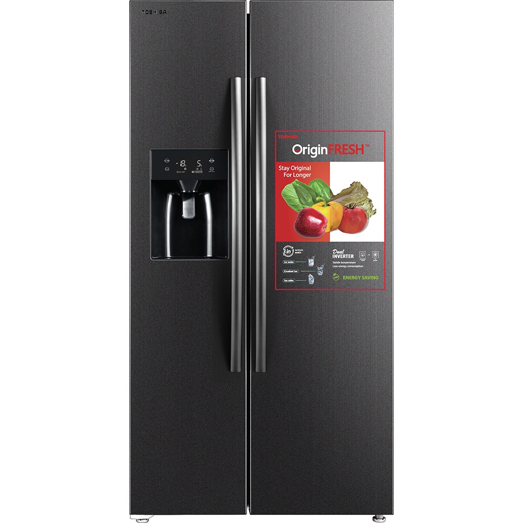 Tủ lạnh Toshiba Inverter 493 Lít GR-RS637WE-PMV - Hàng chính hãng