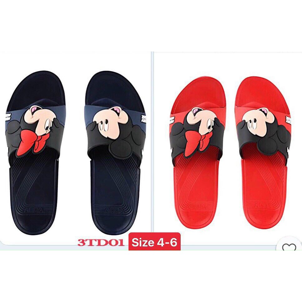 Dép quai ngang - ADDA 3TD01 - Mẫu nữ, đế đúc liền + xốp siêu nhẹ, có rãnh bám,...